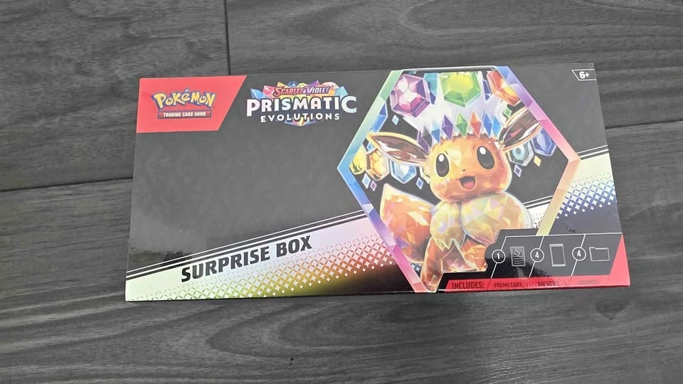 Pokemon TCG Prismatic Evolutions Surprise Box