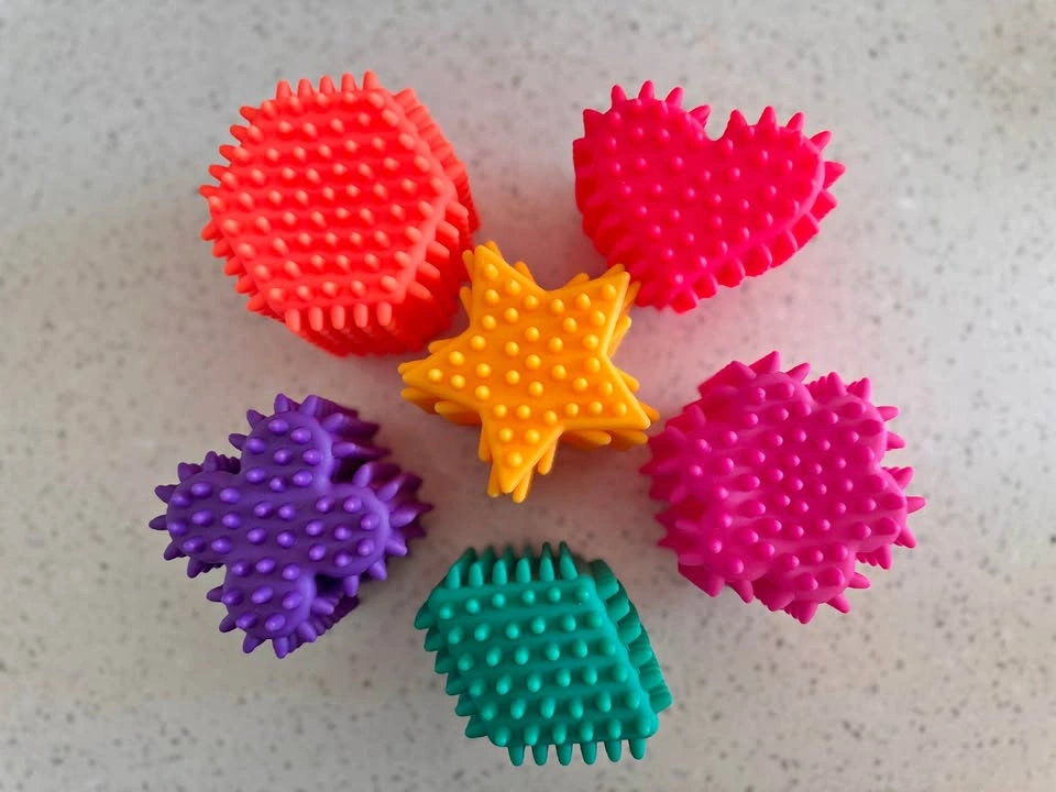 Hedstrom Colorful Sensory Shapes - 6 Pack