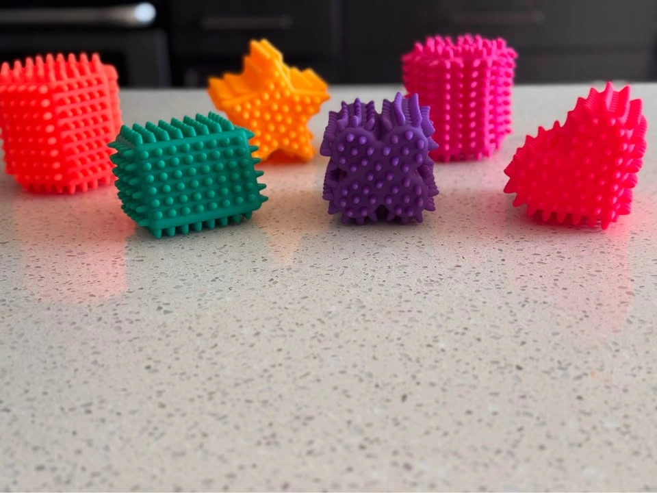 Hedstrom Colorful Sensory Shapes - 6 Pack - photo 2