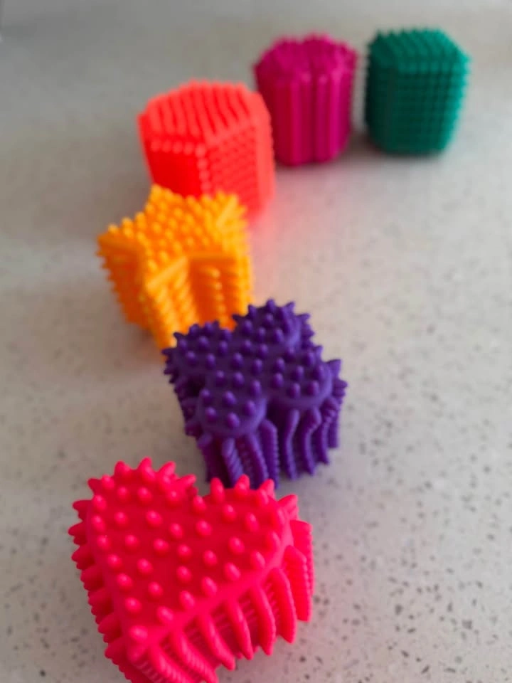 Hedstrom Colorful Sensory Shapes - 6 Pack - photo 3