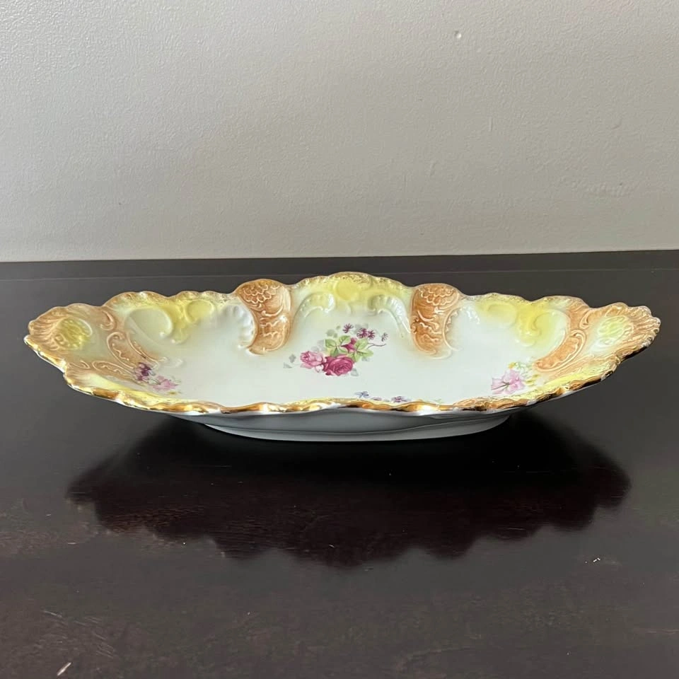 Antique Royal Semi-Porcelain Wood & Son Oval Serving Dish - photo 2