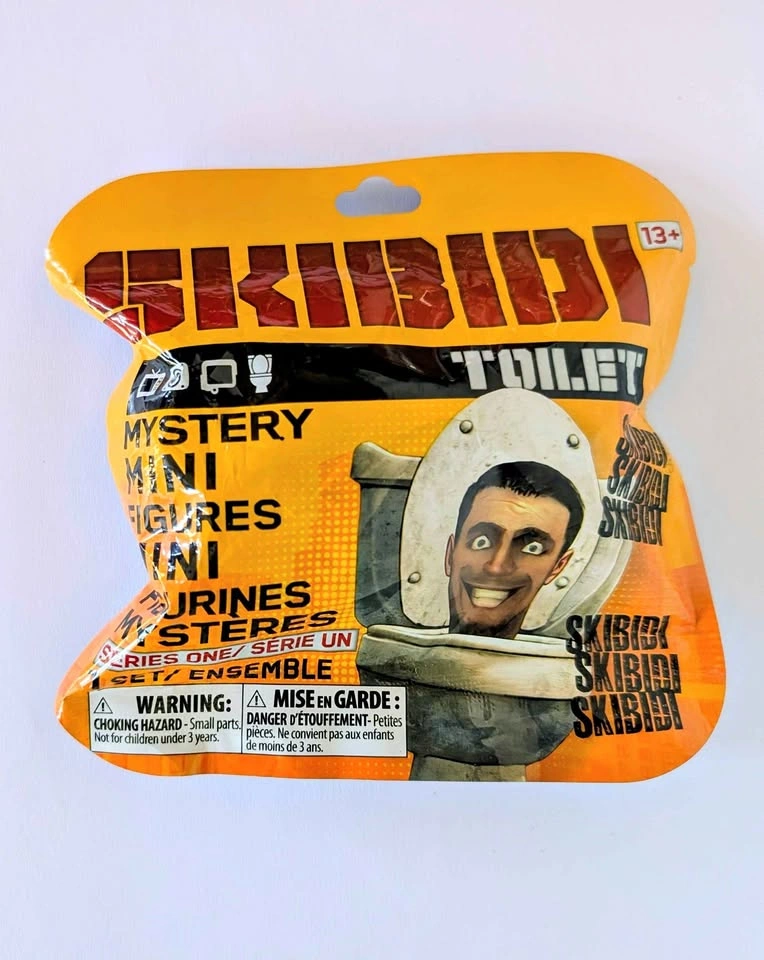 Bonkers Toy Co. Skibidi Toilet Mystery Mini Figure Series 1