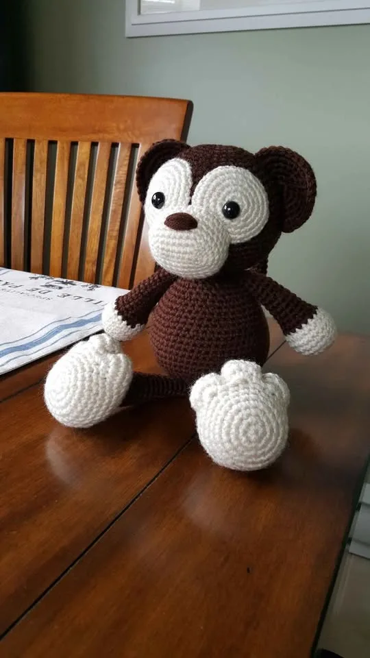 Monkey Amigurumi Crochet image indicator(4)
