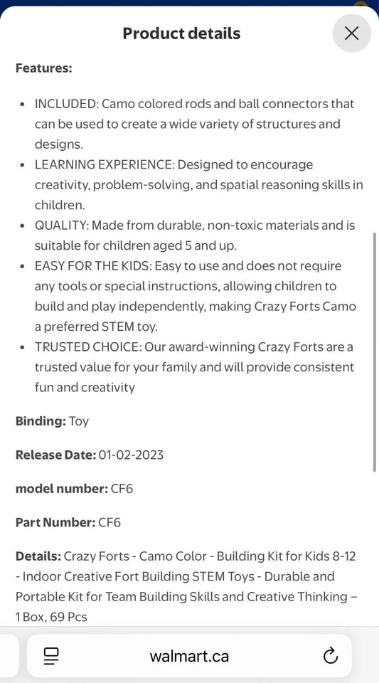 Crazy Forts! Camo Edition Building Set - photo 3