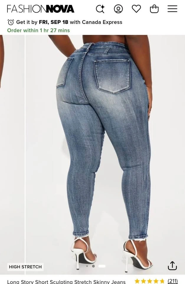 Fashion Nova Jeans size 20 - photo 2