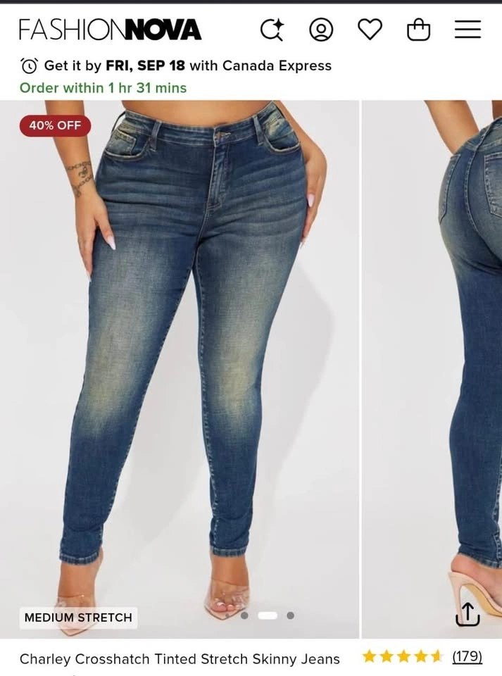 Fashion Nova Jeans size 20 - photo 3