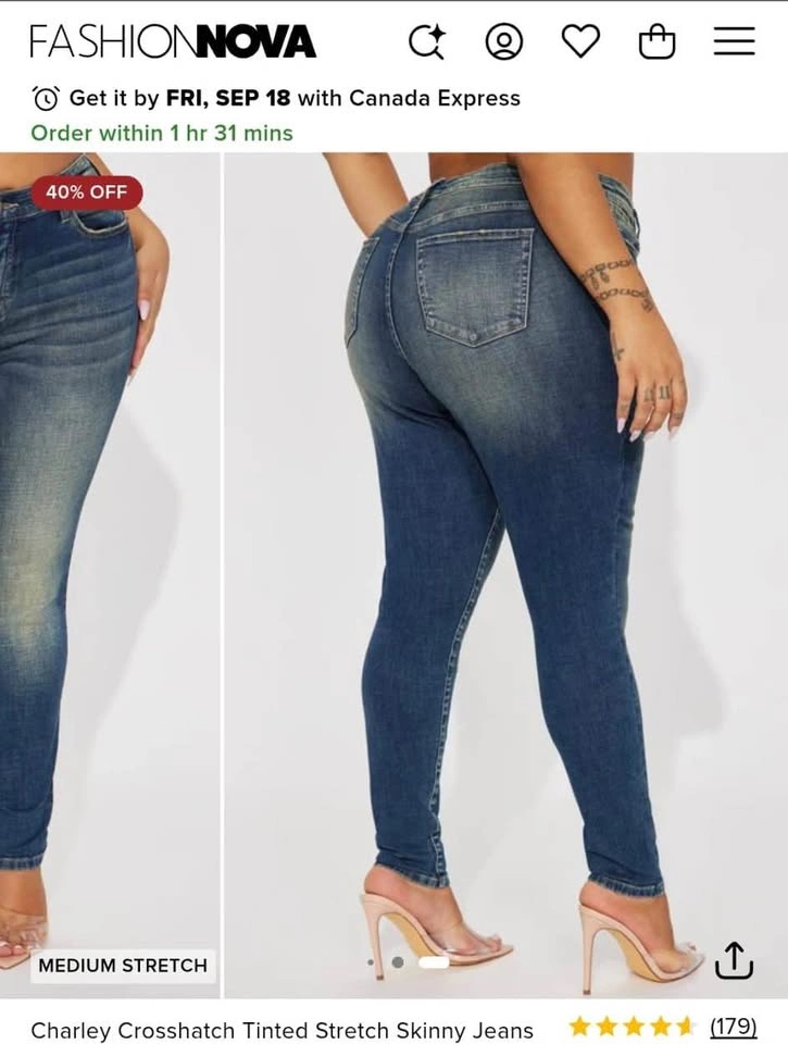 Fashion Nova Jeans size 20 - photo 4