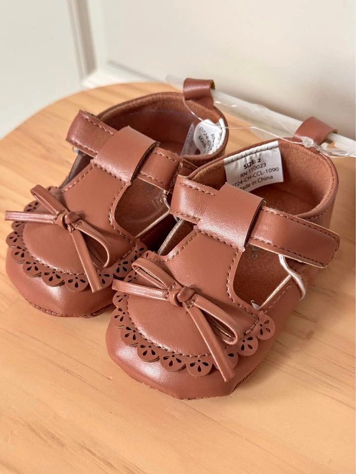BNWT Little Me - Baby Girl Shoes - Size 2