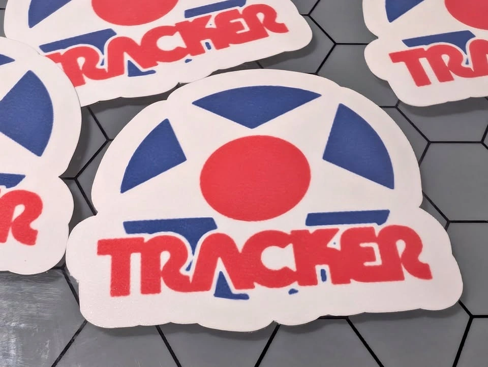 tracker trucks 4" decal 4pcs