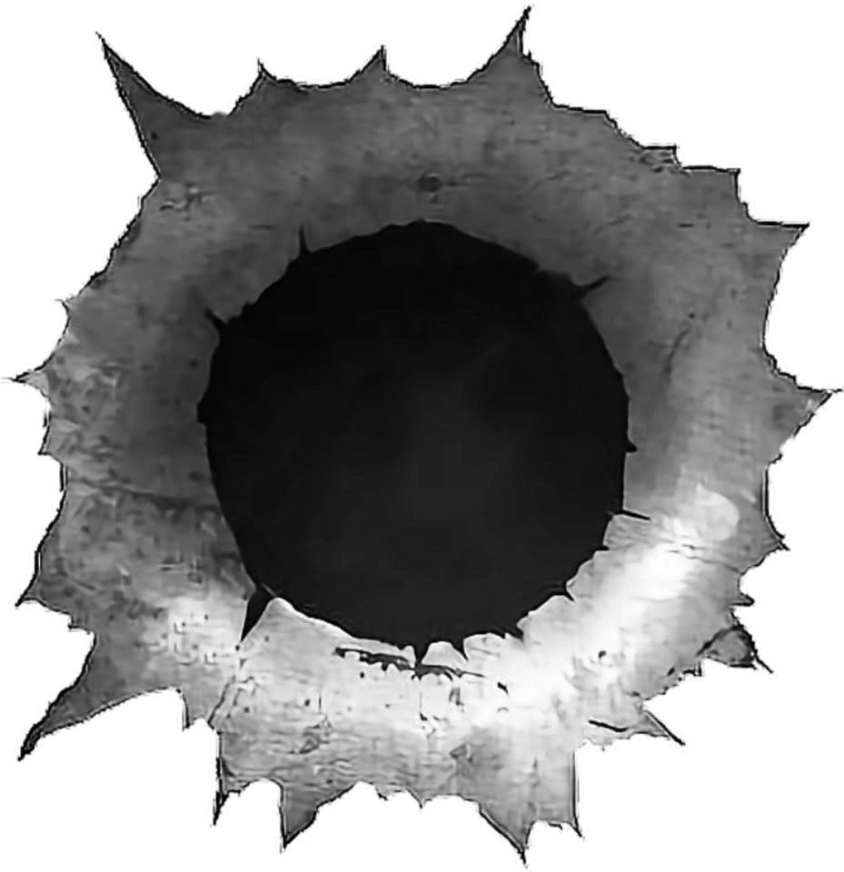 Realistic Bullet Hole Stickers - Fake Gunshot Decal Sheet - photo 3