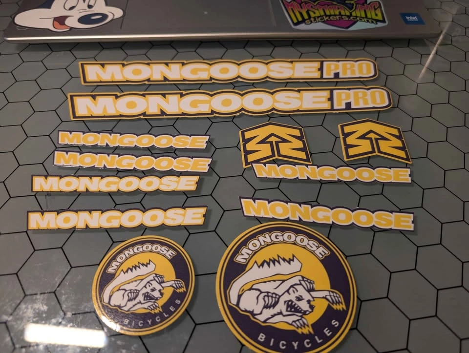 Mongoose pro decals - photo 4