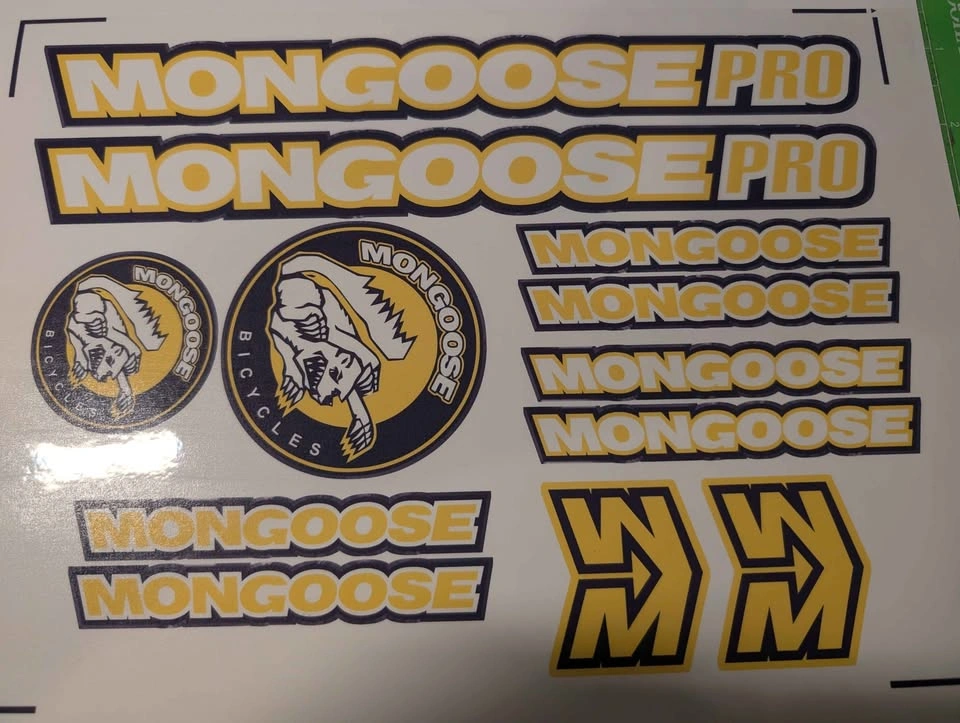 Mongoose pro decals - photo 5