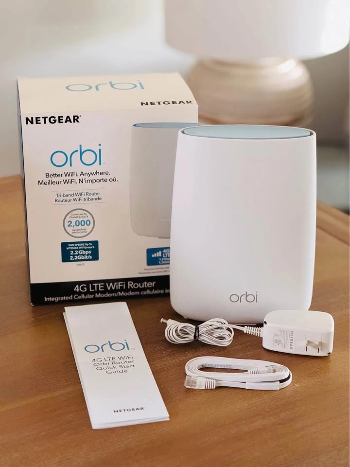 NETGEAR Orbi Tri-Band WiFi Router w/ 4G LTE Backup (LBR20)
