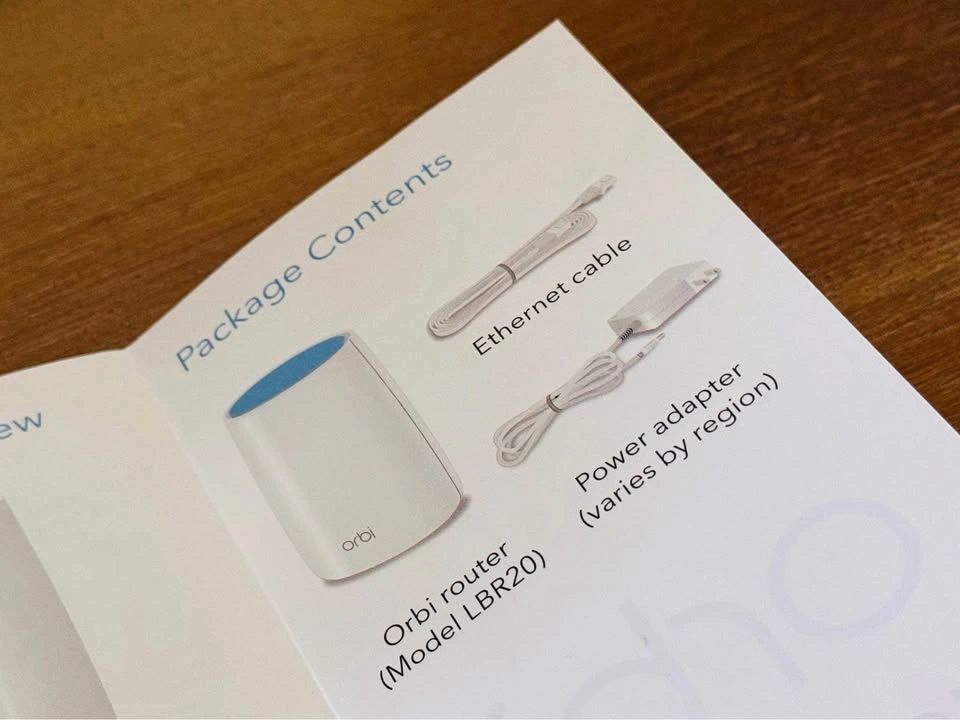 NETGEAR Orbi Tri-Band WiFi Router w/ 4G LTE Backup (LBR20) - photo 2