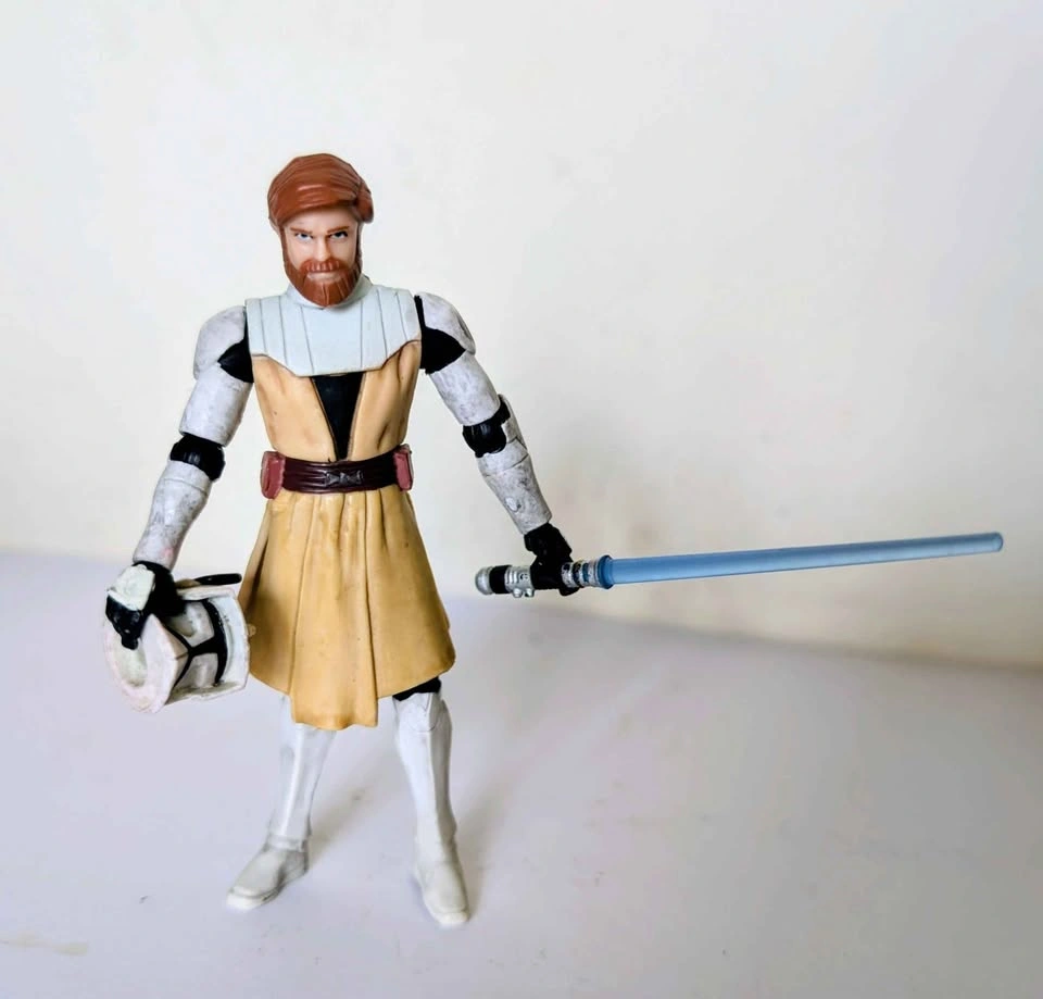 2008 Hasbro Obi-Wan Kenobi Action Figure #2 Star Wars - photo 3
