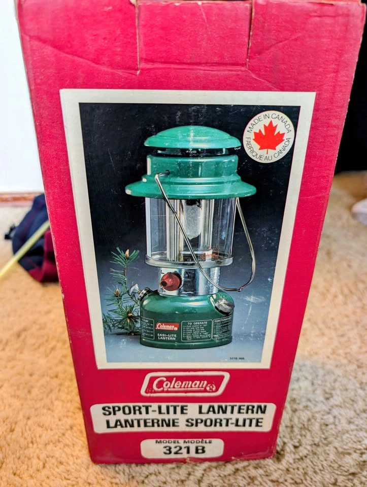 Vintage 1978 Coleman Sport-Lite Lantern Model 321B - photo 2