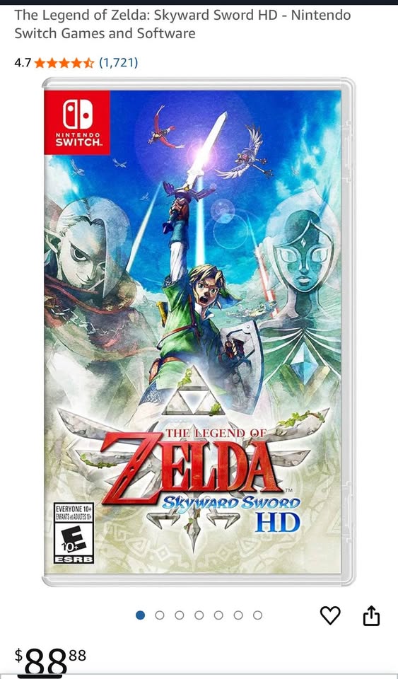 Zelda Skyward Sword **New** - photo 5