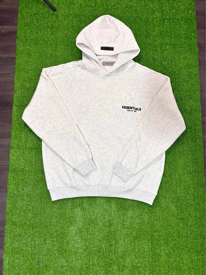 Essentials hoodie light oatmeal