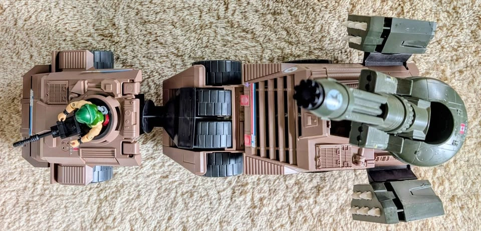 Vintage 1988 Hasbro G.I. Joe Mean Dog Vehicle and Figure - photo 2