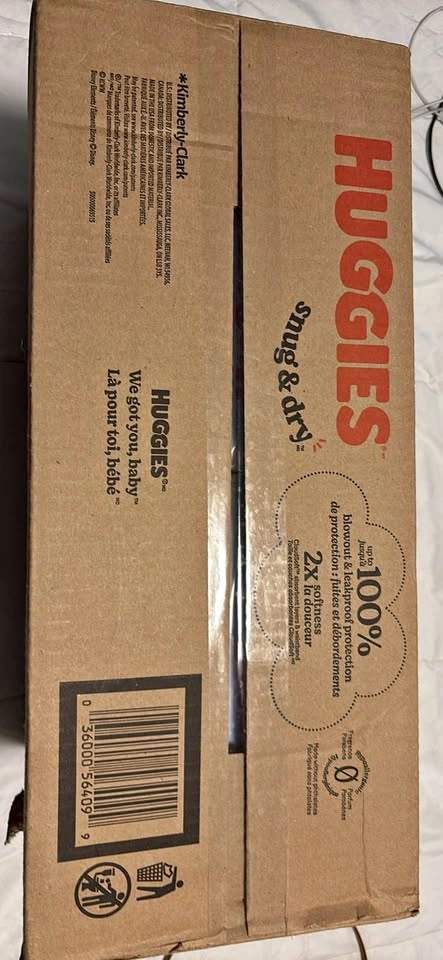 Huggies Snug & Dry Diapers Size 1, 256 Count
