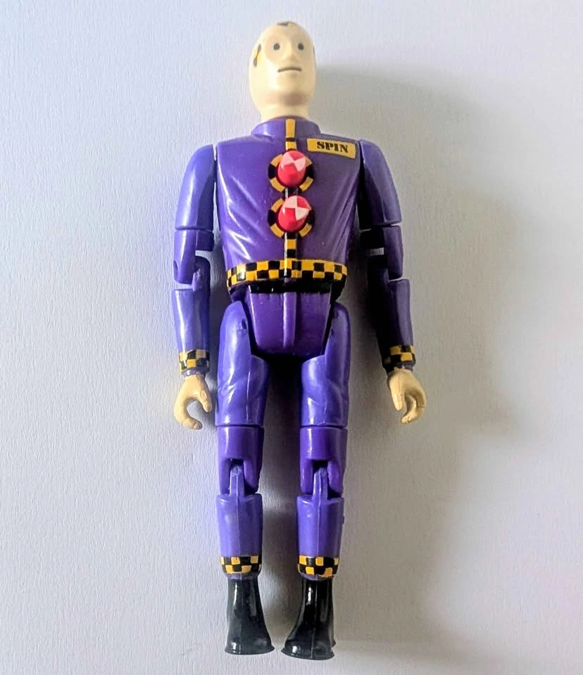Vintage 1991 Tyco Spin Action Figure - The Incredible Crash Dumm
