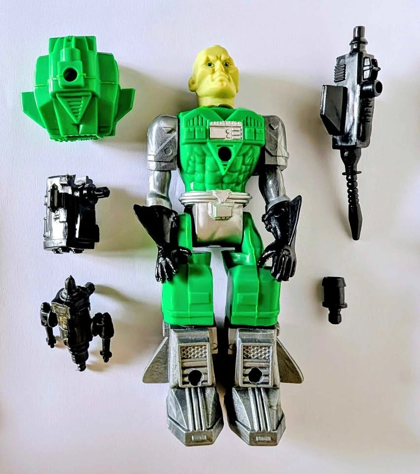 Vintage 1983 Remco ManTech Doomtech Action Figure (Complete)