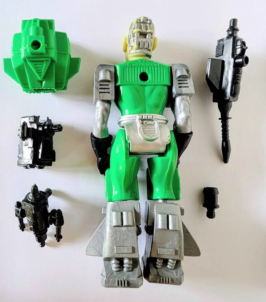 Vintage 1983 Remco ManTech Doomtech Action Figure (Complete) - photo 2
