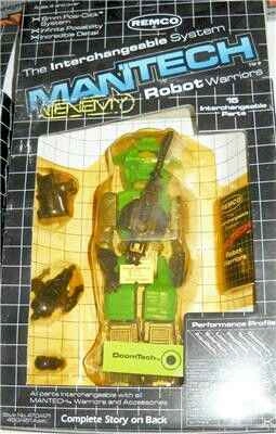 Vintage 1983 Remco ManTech Doomtech Action Figure (Complete) - photo 5