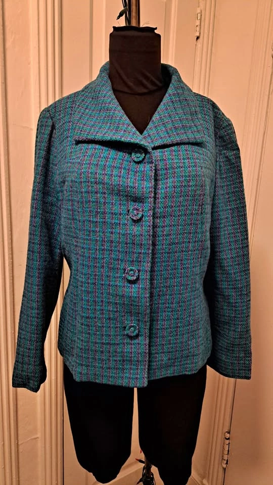 Vintage Short Wool Jacket/Blazer