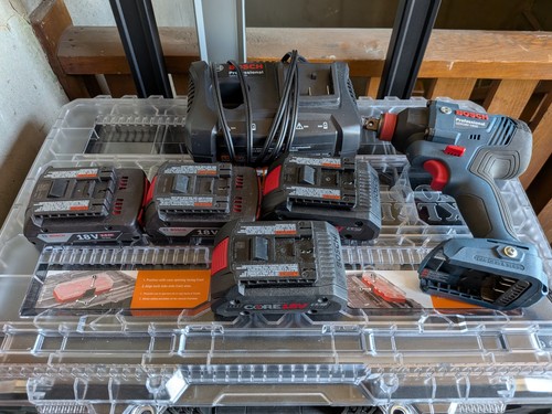 Bosch Impact Driver W/Batteries And Charger
