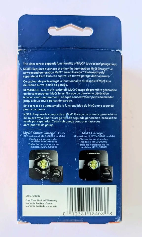 Brand New Chamberlain myQ Smart Garage Door Sensor - photo 2