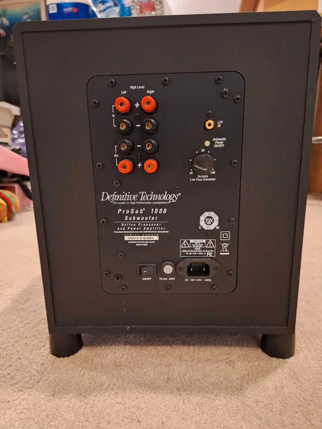 Definitive Technology Pro Sub 1000 Black image indicator(3)