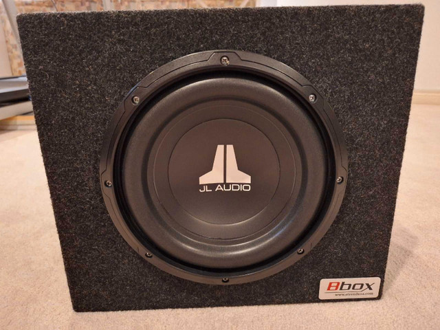 New Atrend seal Subwoofer box Loaded with  JL Audio 10W0V3-4ohm