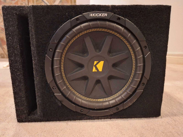 Kicker 10 inch subwoofer box