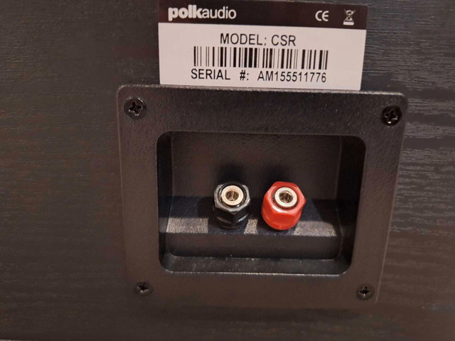 Polk Audio CSR Center Speaker - photo 3