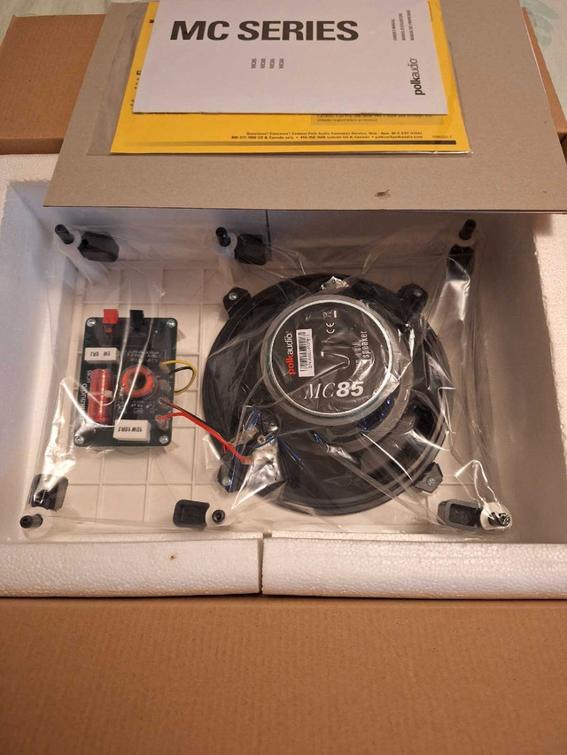 New pair of Polk Audio MC85 In Wall Speaker - photo 4