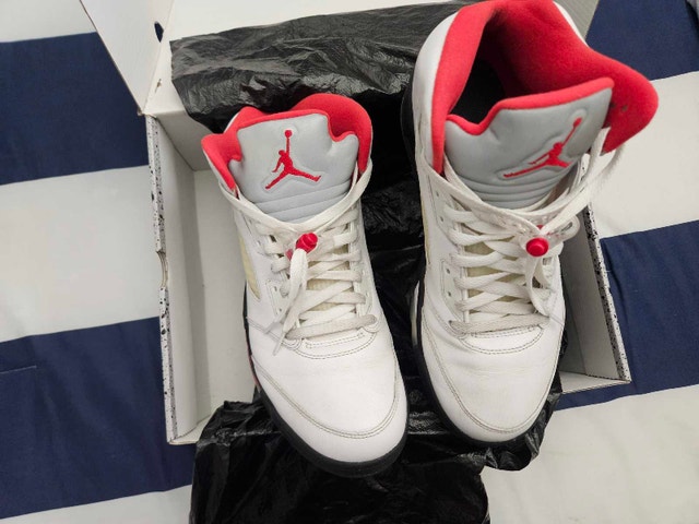 Jordan Retro 5 Fire Red 2020 - photo 5