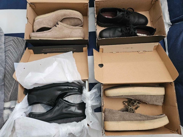 Mens Clarks Wallabees & Desert Boot