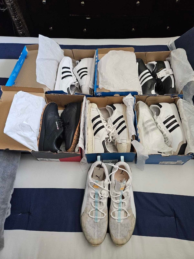 6 Pairs of New and Like New Shoes
