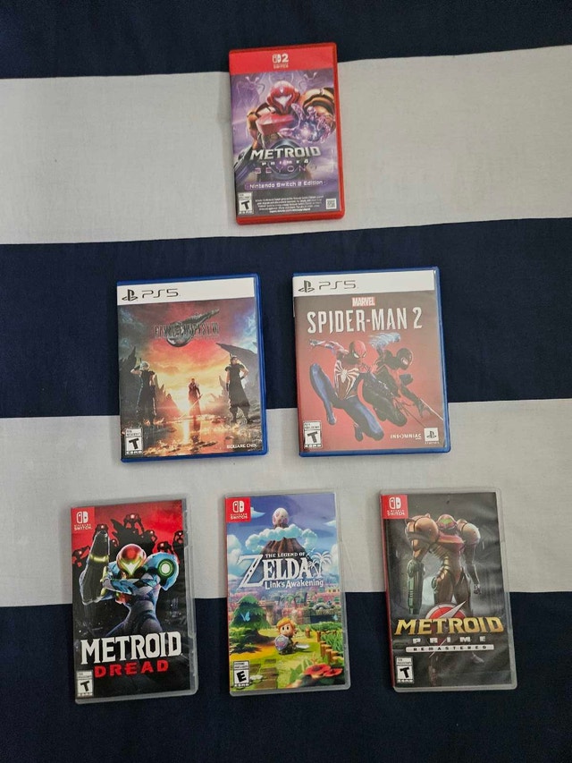 Various Nintendo Switch & Playstation 5 Games - photo 2