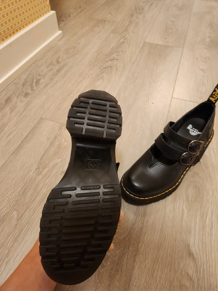 Eviee Sendal Leather Heeled Shoes Dr. Martens - photo 4
