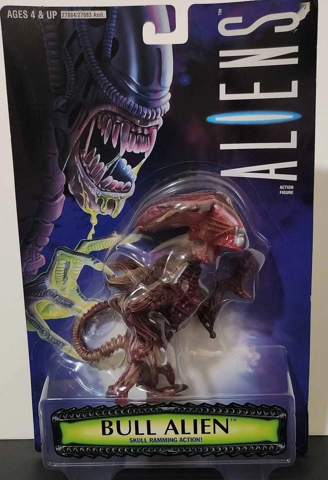 Vintage 1992 Kenner Bull Alien Action Figure (Complete) - photo 2