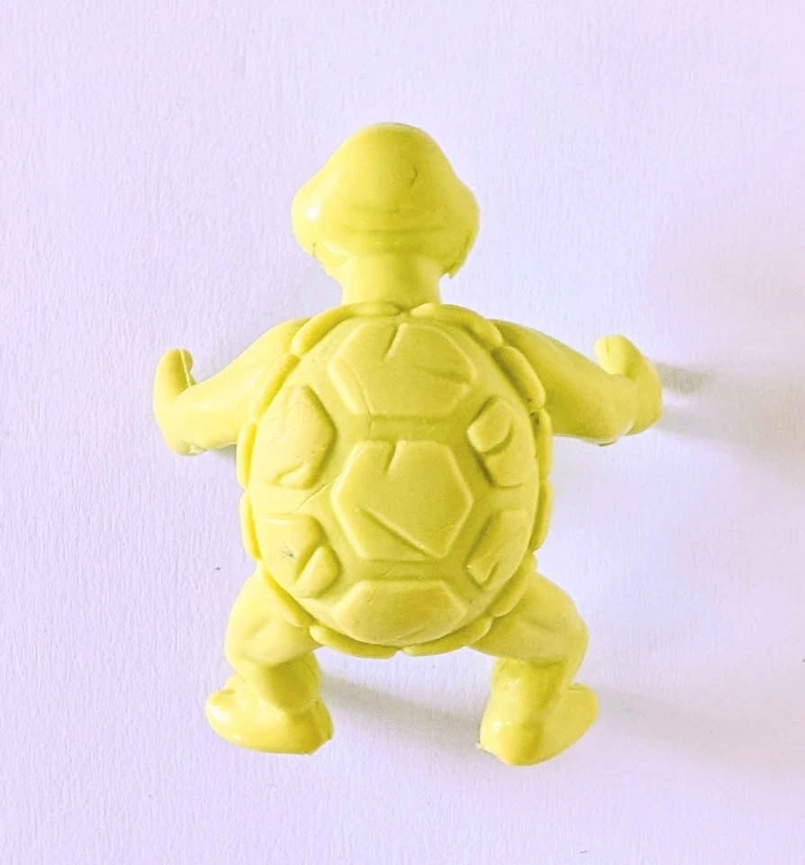 Vintage 1989 Playmates TMNT Mutagen Ooze Baby Turtle - photo 3