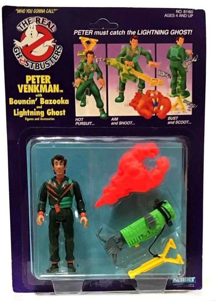 Vintage 1990 The Real Ghostbusters Peter Venkman (Complete) - photo 4