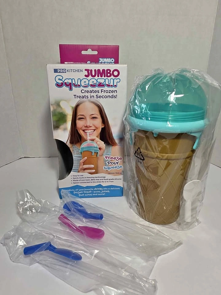 ProKitchen Jumbo Squeezur 500ml Slushie Maker - New/Unused