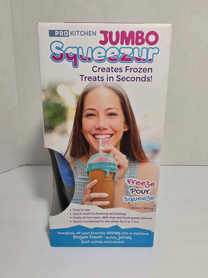 ProKitchen Jumbo Squeezur 500ml Slushie Maker - New/Unused - photo 2