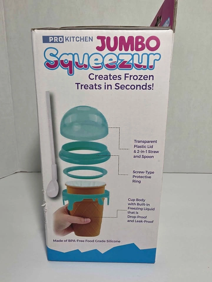 ProKitchen Jumbo Squeezur 500ml Slushie Maker - New/Unused - photo 5
