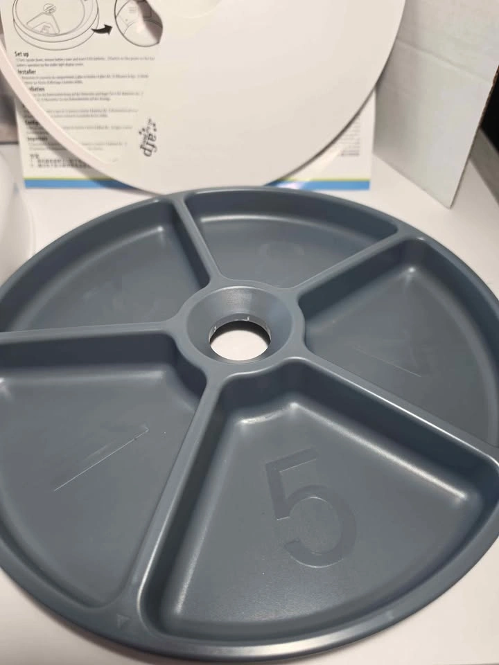 All For Paws 5-Meal Automatic Pet Feeder - Tested Working - photo 4