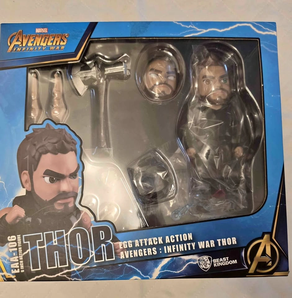 NIB Beast Kingdom Egg Attack Action Thor EAA-106