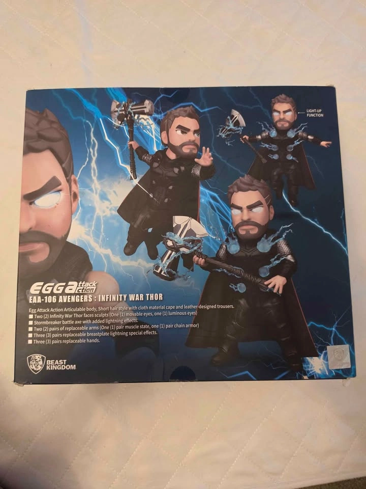 NIB Beast Kingdom Egg Attack Action Thor EAA-106 - photo 2